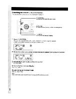 Предварительный просмотр 8 страницы Sony CDX-GT62 Operating Instructions Manual