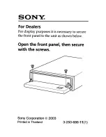 Предварительный просмотр 28 страницы Sony CDX-GT62 Operating Instructions Manual