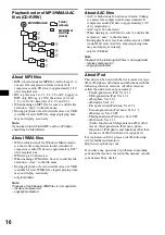 Preview for 16 page of Sony CDX-GT62IPW - Fm/am Compact Disc Player Operating Instructions Manual