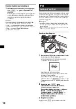 Preview for 30 page of Sony CDX-GT62IPW - Fm/am Compact Disc Player Operating Instructions Manual