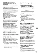 Preview for 37 page of Sony CDX-GT630UI - Cd Receiver Mp3/wma/aac Player Operating Instructions Manual