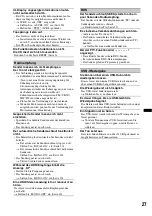 Preview for 51 page of Sony CDX-GT630UI - Cd Receiver Mp3/wma/aac Player Operating Instructions Manual