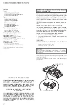 Preview for 2 page of Sony CDX-GT630UI - Cd Receiver Mp3/wma/aac Player Service Manual