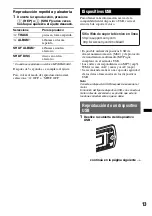 Preview for 43 page of Sony CDX-GT65UIW Operating Instructions Manual