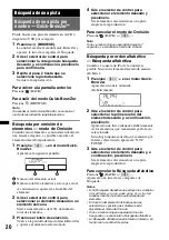 Preview for 50 page of Sony CDX-GT65UIW Operating Instructions Manual