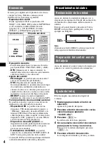 Предварительный просмотр 24 страницы Sony CDX-GT660U Operating Instructions Manual