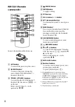 Предварительный просмотр 8 страницы Sony CDX-GT660UP Operating Instructions Manual