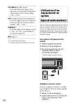 Предварительный просмотр 62 страницы Sony CDX-GT660UP Operating Instructions Manual