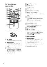 Предварительный просмотр 8 страницы Sony CDX-GT660UV Operating Instructions Manual