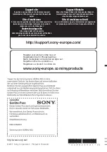 Предварительный просмотр 184 страницы Sony CDX-GT660UV Operating Instructions Manual