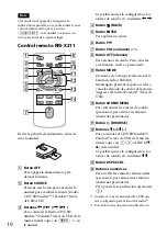 Предварительный просмотр 42 страницы Sony CDX-GT66UPW Operating Instructions Manual