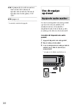 Предварительный просмотр 62 страницы Sony CDX-GT66UPW Operating Instructions Manual