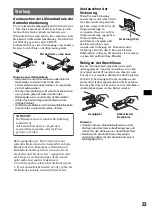 Предварительный просмотр 47 страницы Sony CDX-GT700D Operating Instructions Manual