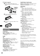 Предварительный просмотр 76 страницы Sony CDX-GT700D Operating Instructions Manual