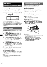 Предварительный просмотр 110 страницы Sony CDX-GT700D Operating Instructions Manual