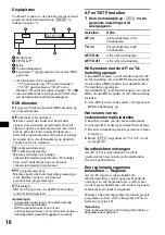 Предварительный просмотр 116 страницы Sony CDX-GT700D Operating Instructions Manual