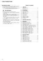 Предварительный просмотр 4 страницы Sony CDX-GT700D Service Manual