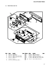 Предварительный просмотр 47 страницы Sony CDX-GT700D Service Manual