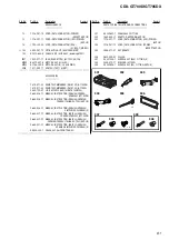 Предварительный просмотр 61 страницы Sony CDX-GT700D Service Manual