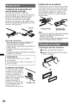 Предварительный просмотр 62 страницы Sony CDX-GT700UI Operating Instructions Manual