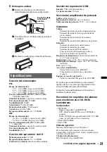 Предварительный просмотр 63 страницы Sony CDX-GT700UI Operating Instructions Manual