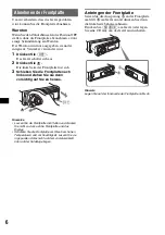 Предварительный просмотр 28 страницы Sony CDX-GT710 - Fm-am Compact Disc Player Operating Instructions Manual