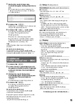 Предварительный просмотр 37 страницы Sony CDX-GT710 - Fm-am Compact Disc Player Operating Instructions Manual