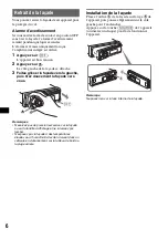 Предварительный просмотр 52 страницы Sony CDX-GT710 - Fm-am Compact Disc Player Operating Instructions Manual