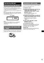 Предварительный просмотр 75 страницы Sony CDX-GT710 - Fm-am Compact Disc Player Operating Instructions Manual