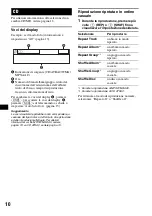 Предварительный просмотр 80 страницы Sony CDX-GT710 - Fm-am Compact Disc Player Operating Instructions Manual