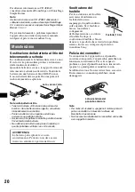 Предварительный просмотр 90 страницы Sony CDX-GT710 - Fm-am Compact Disc Player Operating Instructions Manual