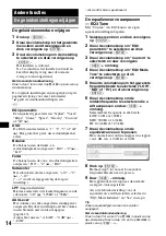 Preview for 108 page of Sony CDX-GT710 - Fm-am Compact Disc Player Operating Instructions Manual