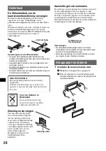 Preview for 114 page of Sony CDX-GT710 - Fm-am Compact Disc Player Operating Instructions Manual