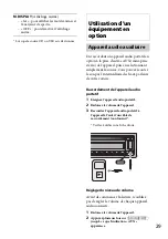 Предварительный просмотр 61 страницы Sony CDX-GT710HD Operating Instructions Manual