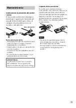 Предварительный просмотр 63 страницы Sony CDX-GT710UV Operating Instructions Manual