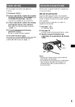 Preview for 25 page of Sony CDX-GT71W - Fm/am Compact Disc Player Operating Instructions Manual