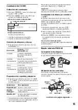 Preview for 35 page of Sony CDX-GT71W - Fm/am Compact Disc Player Operating Instructions Manual