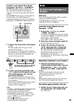 Предварительный просмотр 39 страницы Sony CDX-GT730UI - Fm/am Compact Disc Player Operating Instructions Manual