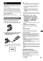 Предварительный просмотр 45 страницы Sony CDX-GT730UI - Fm/am Compact Disc Player Operating Instructions Manual