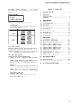 Предварительный просмотр 3 страницы Sony CDX-GT730UI - Fm/am Compact Disc Player Service Manual