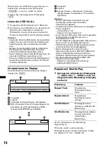 Предварительный просмотр 42 страницы Sony CDX-GT740UI Operating Instructions Manual