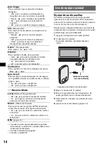 Предварительный просмотр 34 страницы Sony CDX-GT760 Operating Instrctions