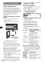 Предварительный просмотр 32 страницы Sony CDX-GT770 Operating Instruction