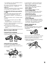 Предварительный просмотр 33 страницы Sony CDX-GT770 Operating Instruction