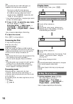 Предварительный просмотр 16 страницы Sony CDX-GT780UI Operating Instructions Manual