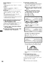 Предварительный просмотр 18 страницы Sony CDX-GT780UI Operating Instructions Manual