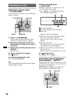 Предварительный просмотр 10 страницы Sony CDX-GT790UI Operating Instructions Manual