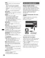 Предварительный просмотр 46 страницы Sony CDX-GT790UI Operating Instructions Manual