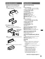 Preview for 49 page of Sony CDX-GT790UI Operating Instructions Manual