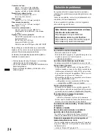 Preview for 50 page of Sony CDX-GT790UI Operating Instructions Manual